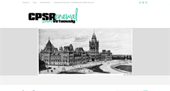 Desktop Screenshot of cpsrenewal.ca